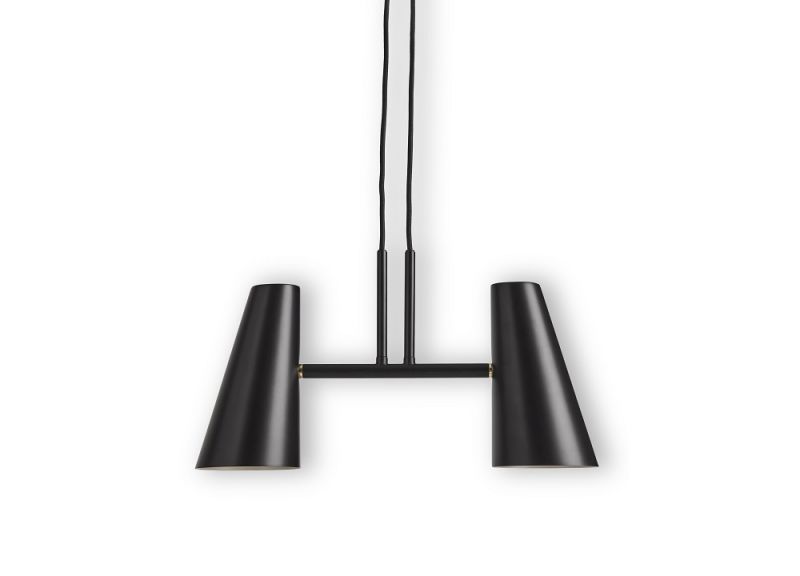 Cono Pendant lamp 2 Shades Lumière pendentif Woud